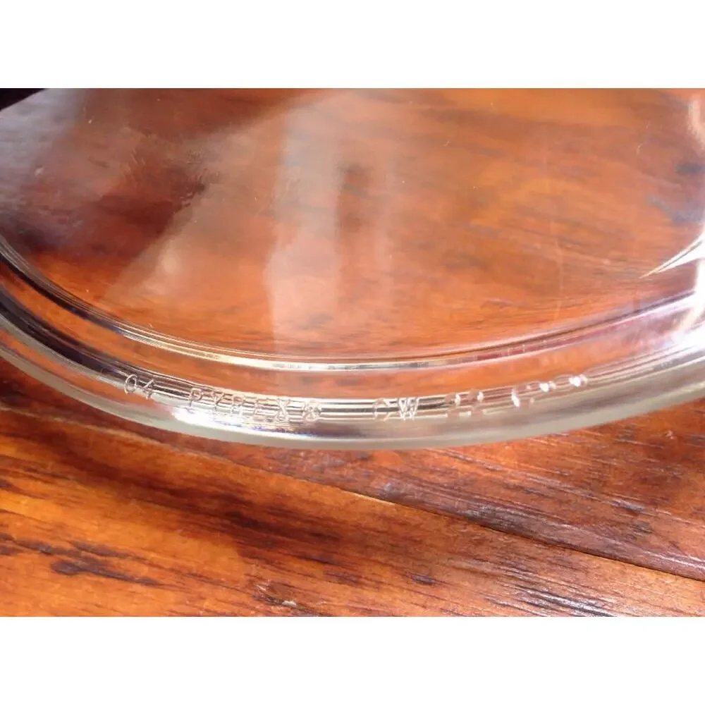 Vintage Mid Century Pyrex CW 22 C Replacement Clear Glass Lid Pot Top Only 8